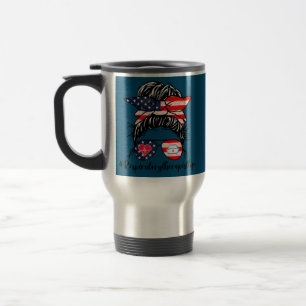 Taza De Viaje Gafas de sol de Terapeuta Respiratorio Americano 4