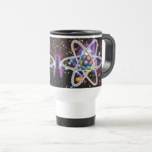 Taza De Viaje Galáctico Atómico