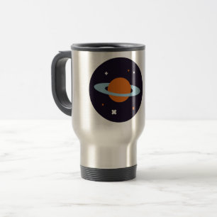 Taza De Viaje Galaxia estrella del universo de la órbita planeta