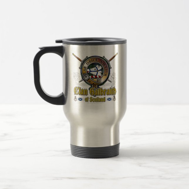 Taza De Viaje Galbraith Clan Badge (Izquierda)
