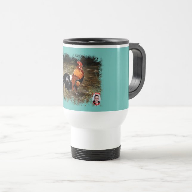Taza De Viaje Gallo (Anverso derecho)