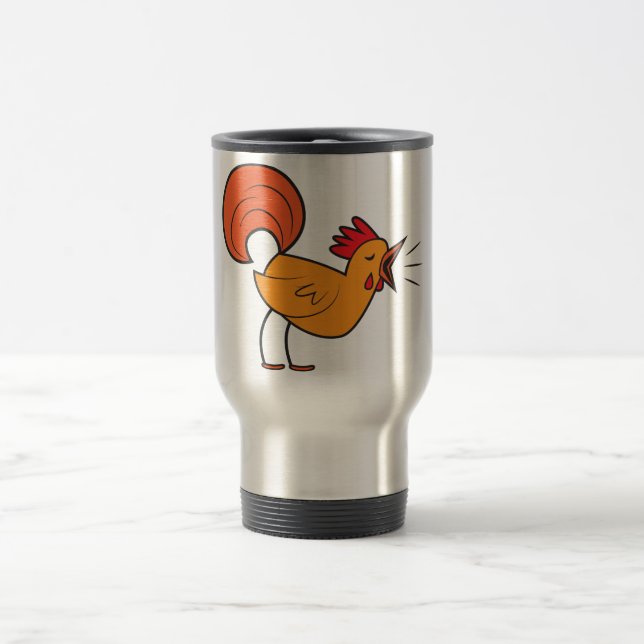 Taza De Viaje GALLO de cacareo (Centro)