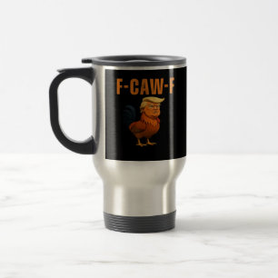 Taza De Viaje Gallo F-Caw-F Anti Clásico