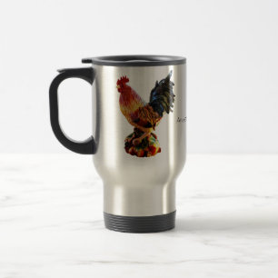 Taza De Viaje Gallo personalizado