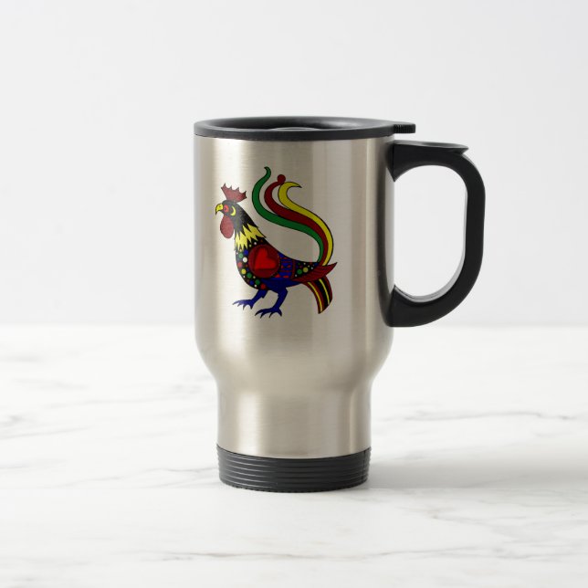 Taza De Viaje Galo de Barcelos - presentes de Camisas e (Derecha)