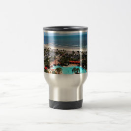 Taza De Viaje Galveston, viaje de Tejas/taza del viajero