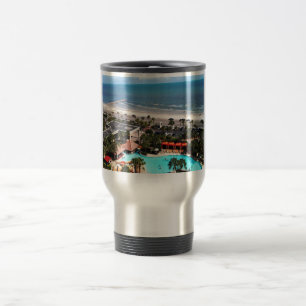 Taza De Viaje Galveston, viaje de Tejas/taza del viajero