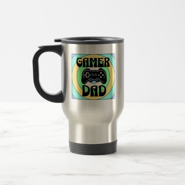 Taza De Viaje Gamer Dad (Izquierda)