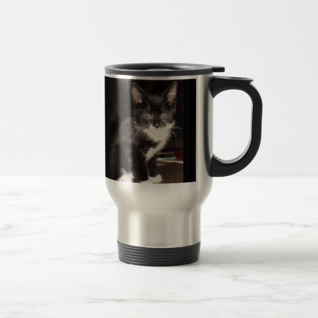 Taza De Viaje Gatito lindo (Derecha)