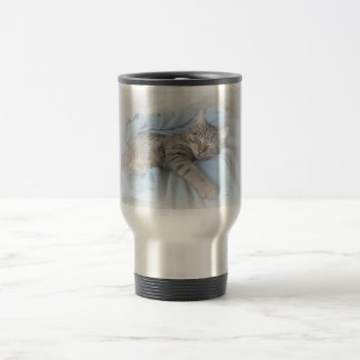 Taza De Viaje Gatito soñoliento