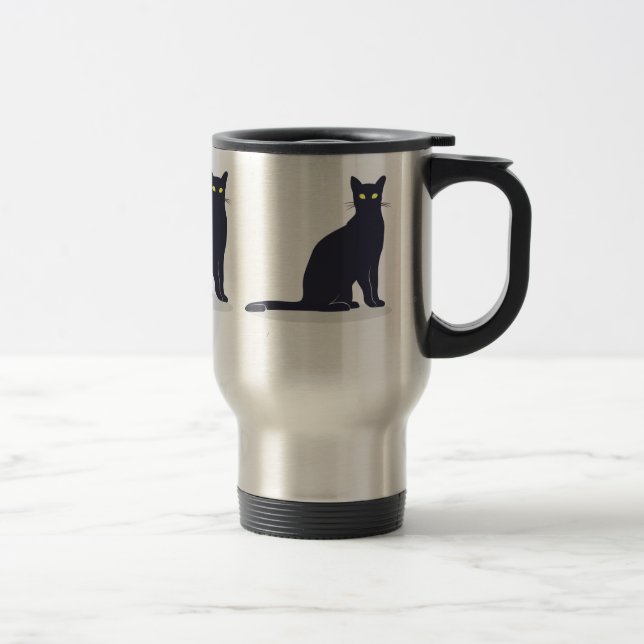 Taza De Viaje Gato (Derecha)