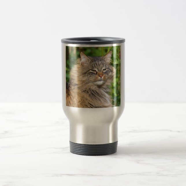 Taza De Viaje Gato de Angora (Centro)