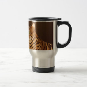 Taza De Viaje Gato de Bengala
