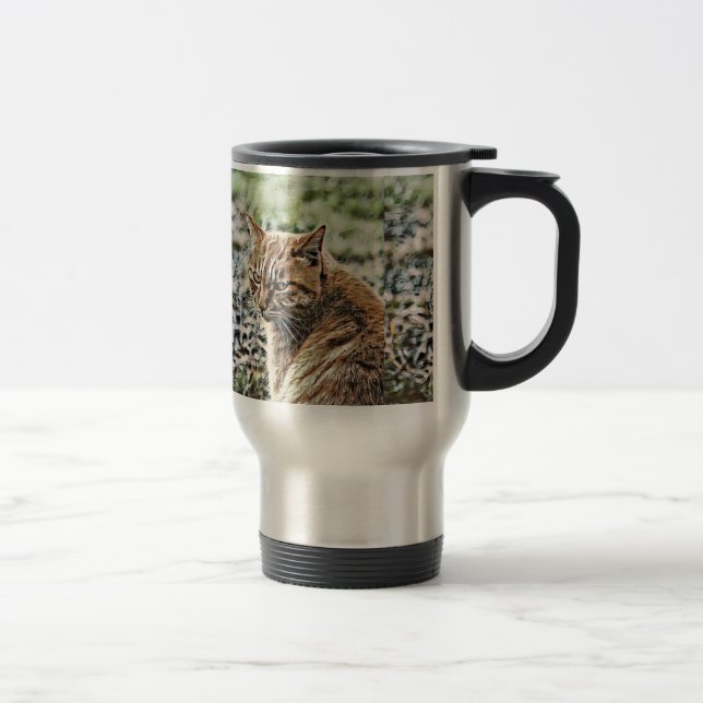 Taza De Viaje gato de juguete (Derecha)