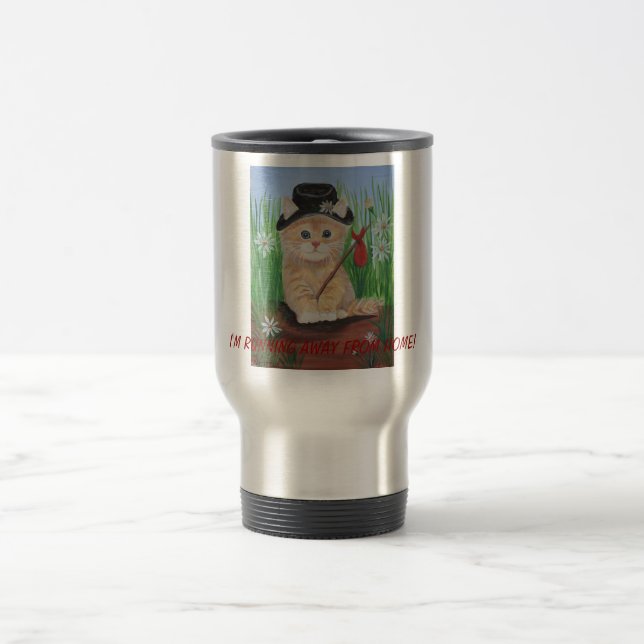 Taza De Viaje Gato del hobo (Centro)