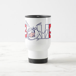 Taza De Viaje Gato en el Gorra   Bump