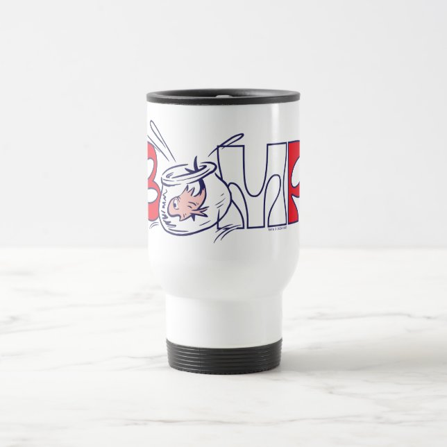 Taza De Viaje Gato en el Gorra | Bump (Centro)