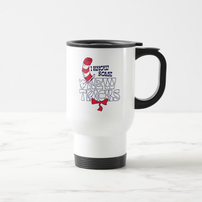 Taza De Viaje Gato en el Gorra | Conozco Algunos Nuevos Trucos (Derecha)
