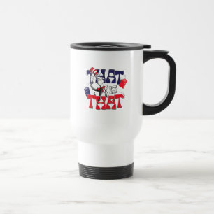 Taza De Viaje Gato en el Gorra   Eso Es