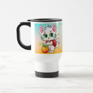 Taza De Viaje Gato En La Escuela-85241