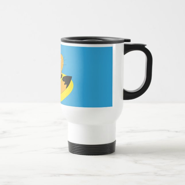 Taza De Viaje Gato feliz (Derecha)