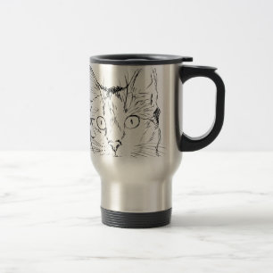 Taza De Viaje Gato mimoso