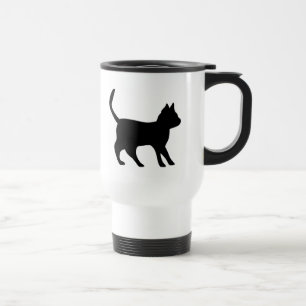 Taza De Viaje Gato negro