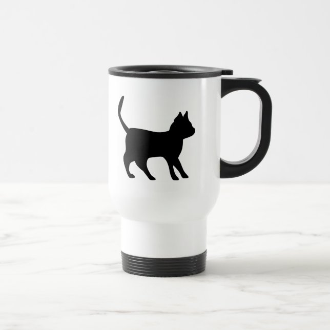 Taza De Viaje Gato negro (Derecha)