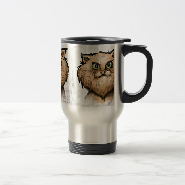 Taza De Viaje Gato persa (Derecha)