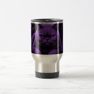 Taza De Viaje Gato Serio