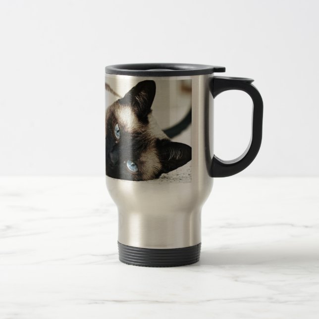 Taza De Viaje Gato siamés (Derecha)