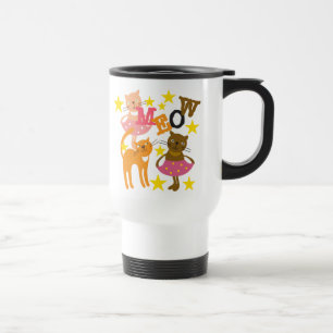 Taza De Viaje Gatos bailando
