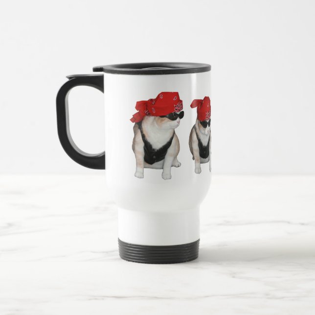 Taza De Viaje Gatos del motorista (Izquierda)