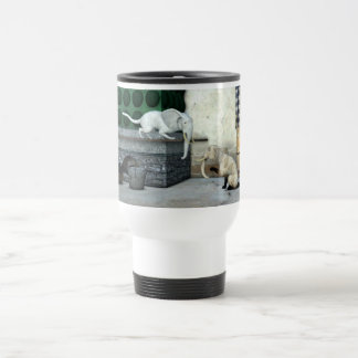 Taza De Viaje Gatos elefantes adorables