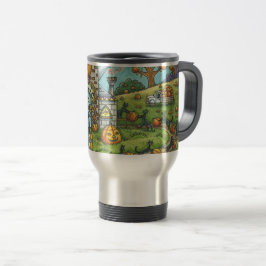 TAZA DE VIAJE GATOS NEGROS, BOMBA DE VIAJE DE FÁBRICA DE BOMBA D
