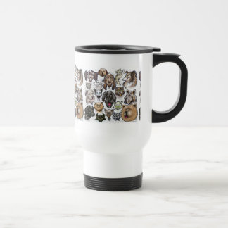 Taza De Viaje Gatos y perros