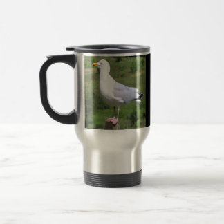 Taza De Viaje Gaviota Campo de hierba prado Vida silvestre Costa