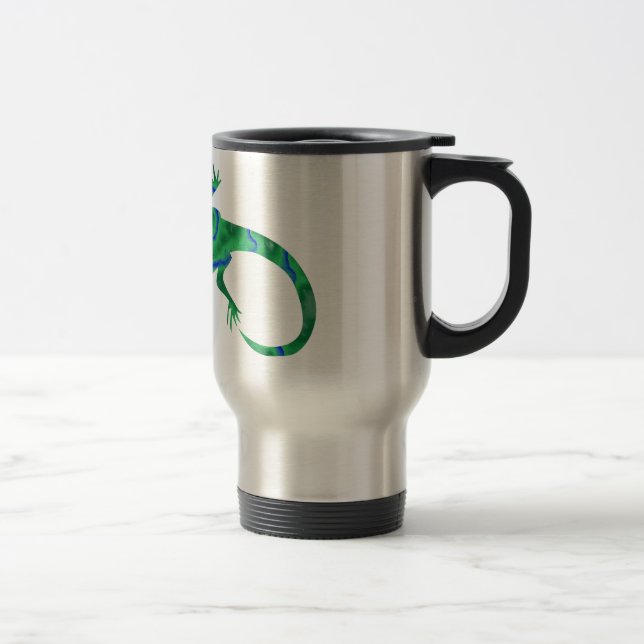 Taza De Viaje Gecko verde (Derecha)