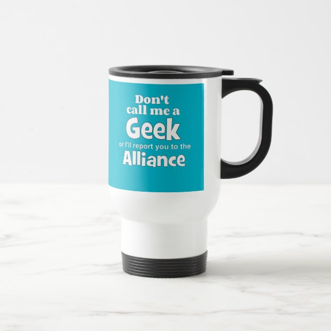 Taza De Viaje Geek Alliance wf (Derecha)