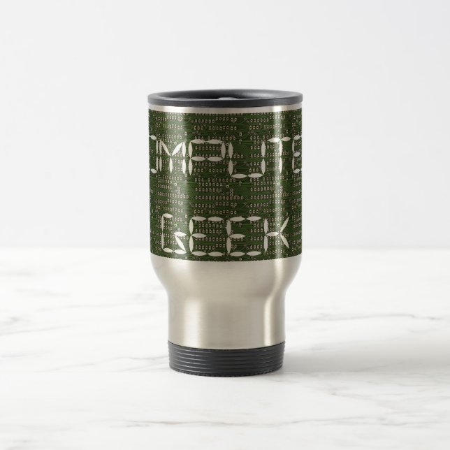 Taza De Viaje Geek De Computación (Centro)