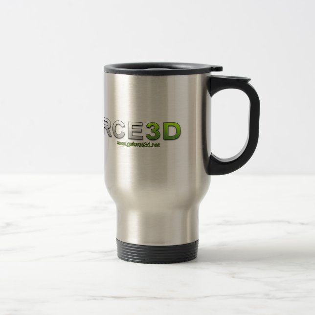 TAZA DE VIAJE GEFORCE3D.NET (Derecha)