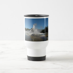 Taza de viaje Géiser de Yellowstone