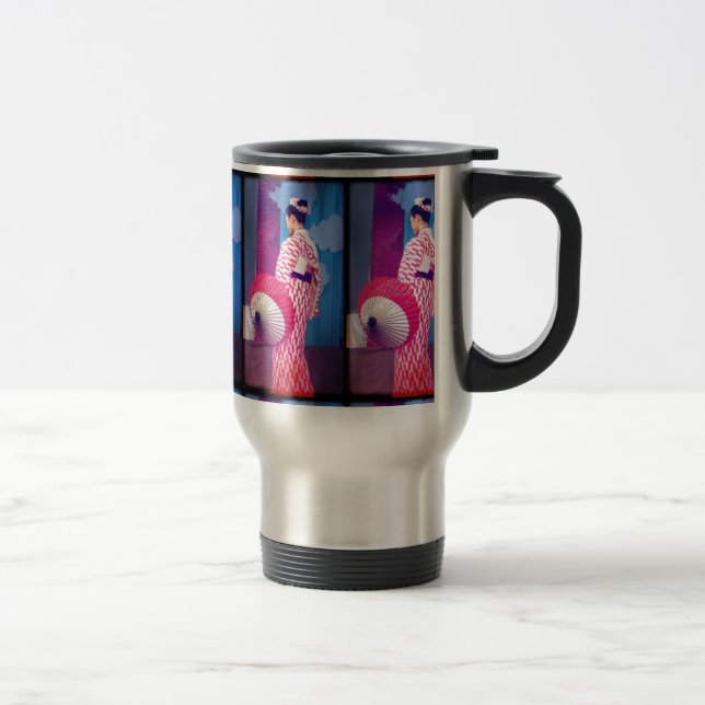 Taza De Viaje Geisha Dance (Derecha)