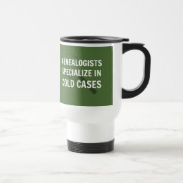 Taza De Viaje Genealogía de viajes Mug (verde)