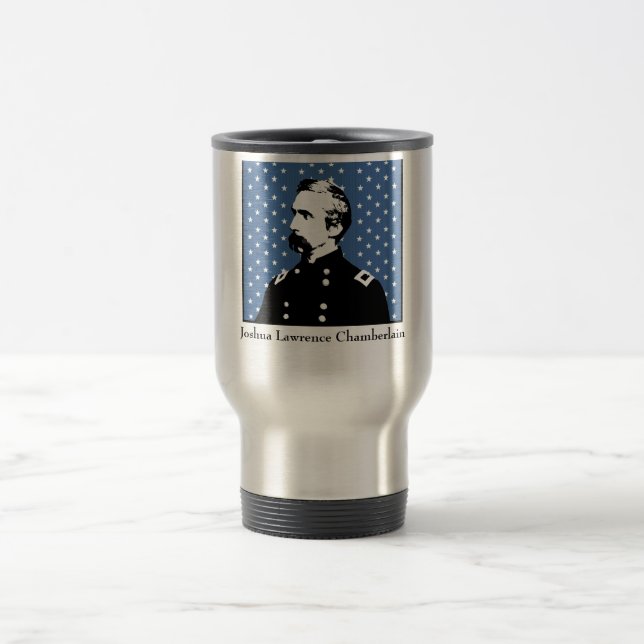 Taza De Viaje General Chamberlain y bandera de MOH (Centro)