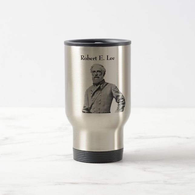 Taza De Viaje General confederado -- Roberto E. Lee (Centro)