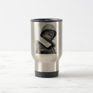 Taza De Viaje General George Patton -- WW2