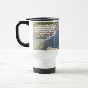 Taza De Viaje Génesis 22:17 La bendición de Dios de la costa oce