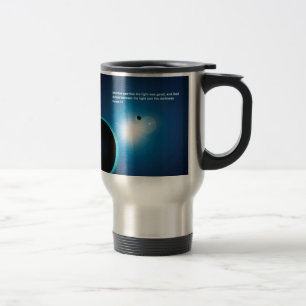 Taza De Viaje Génesis - Luz Y Oscuridad