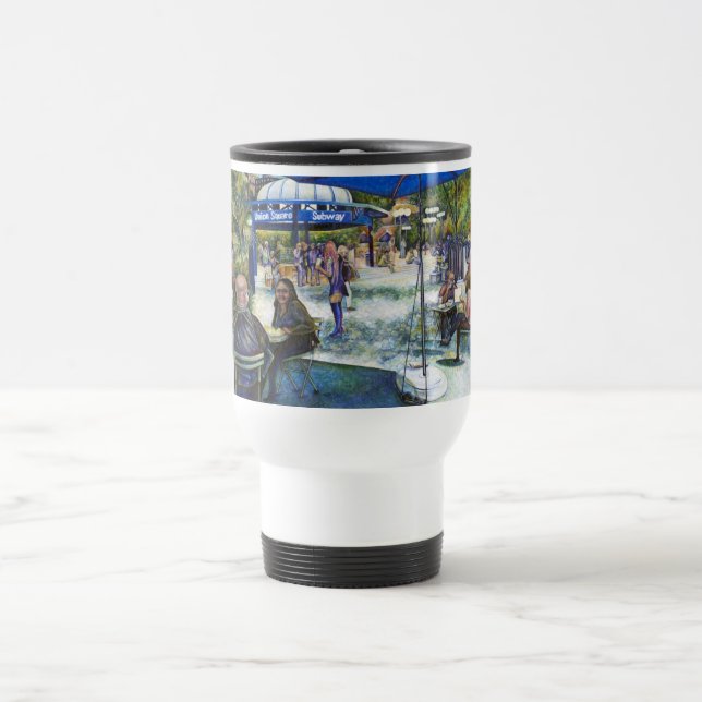Taza De Viaje Gente apasionada jugando en el parque, Nueva York (Centro)